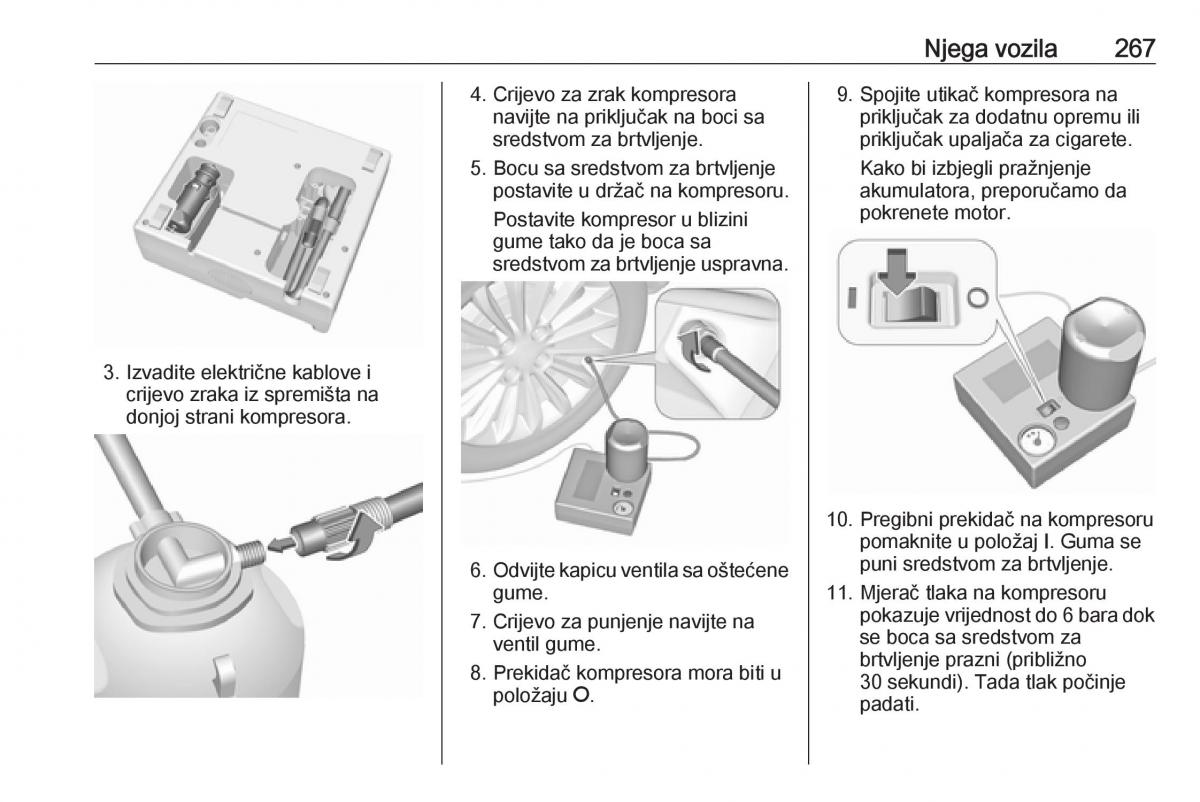 Opel Insignia A vlasnicko uputstvo / page 269