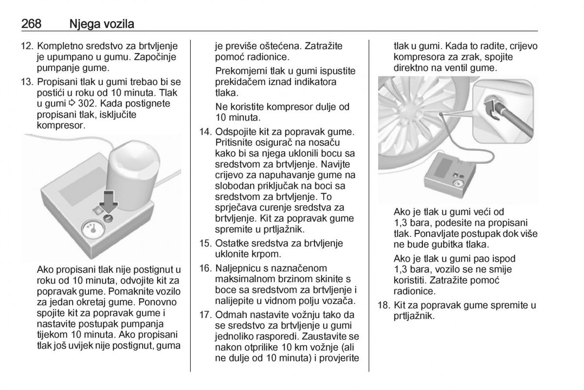 Opel Insignia A vlasnicko uputstvo / page 270