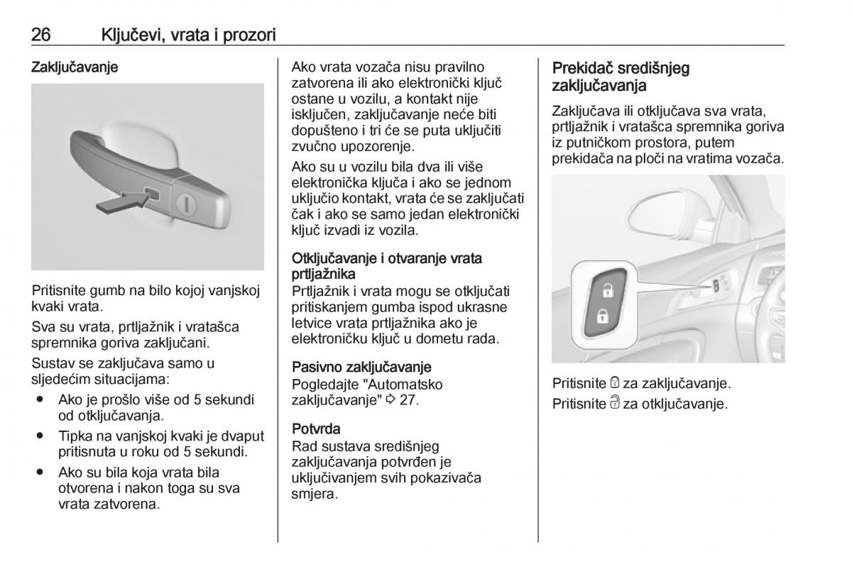 Opel Insignia A vlasnicko uputstvo / page 28