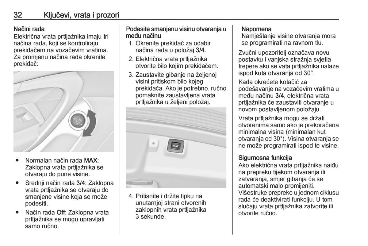 Opel Insignia A vlasnicko uputstvo / page 34