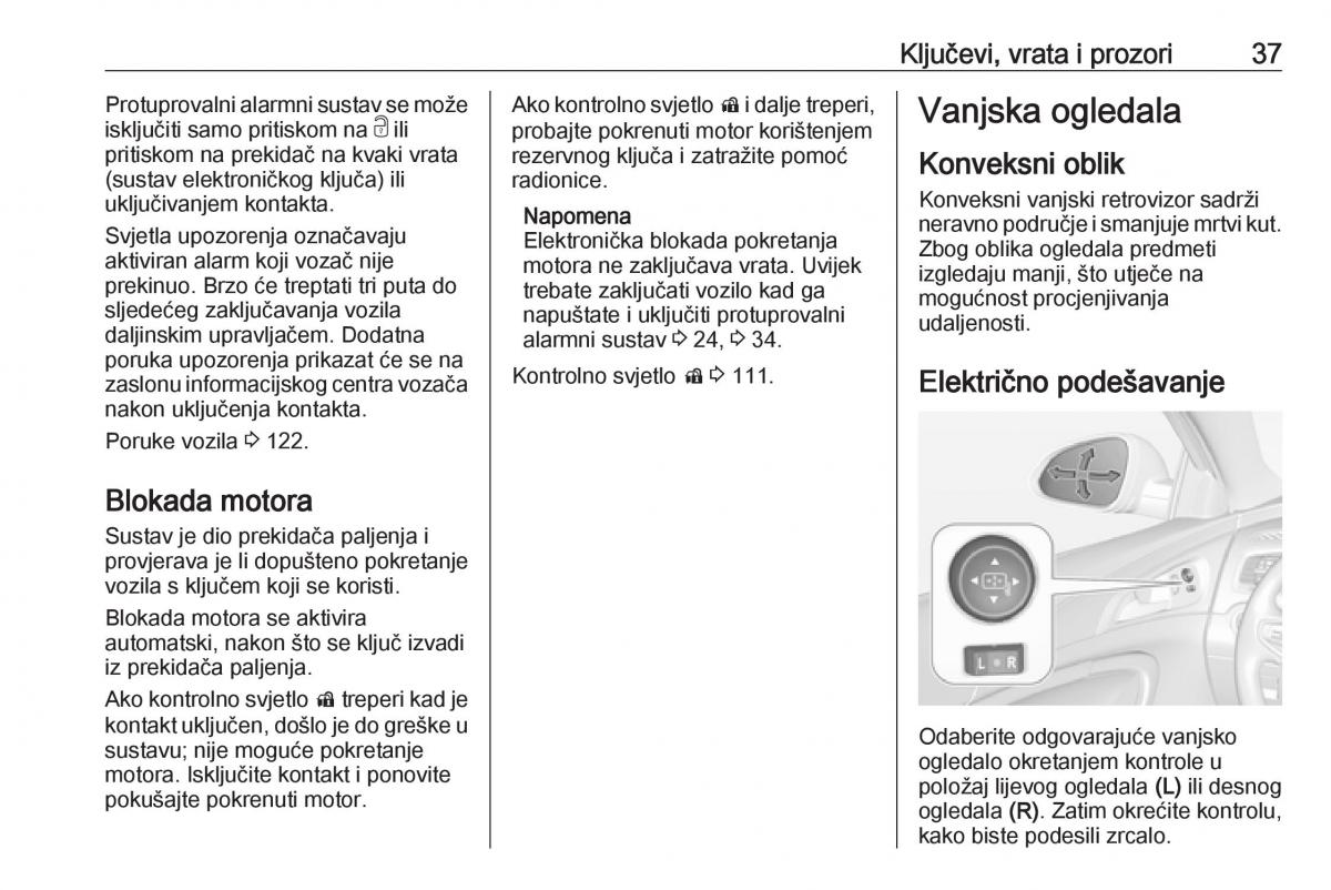 Opel Insignia A vlasnicko uputstvo / page 39