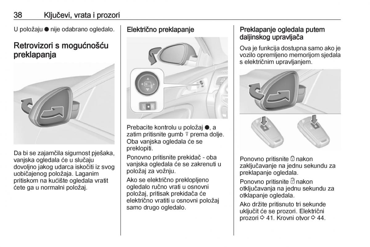 Opel Insignia A vlasnicko uputstvo / page 40