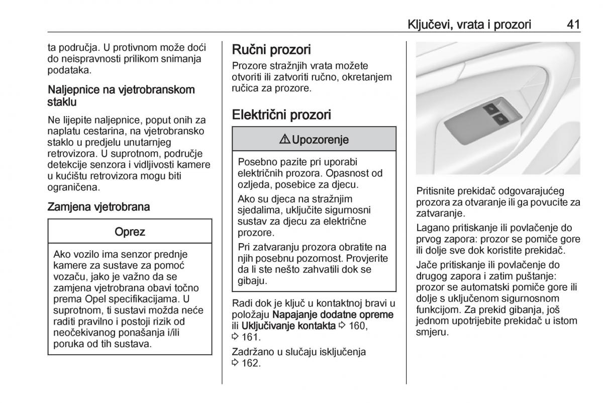 Opel Insignia A vlasnicko uputstvo / page 43