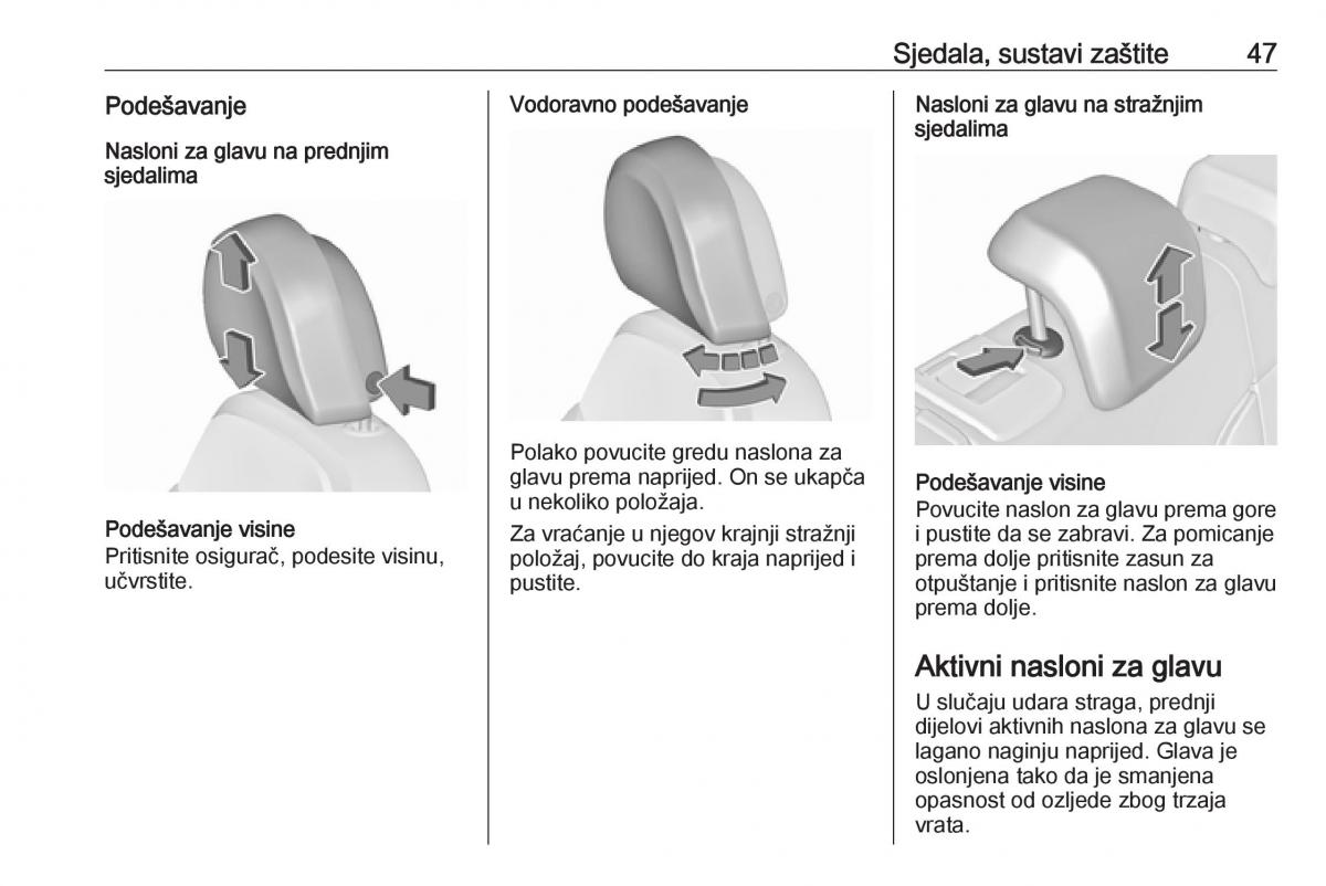 Opel Insignia A vlasnicko uputstvo / page 49