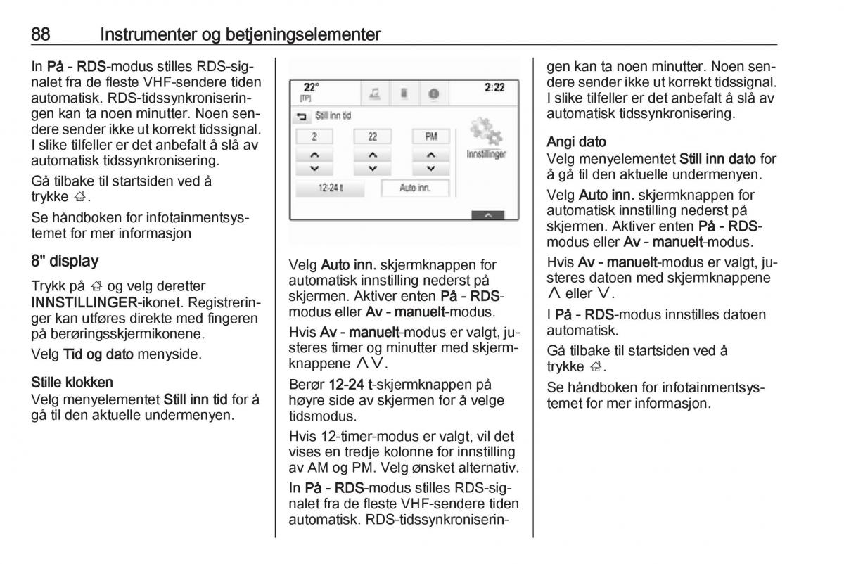 Opel Insignia A bruksanvisningen / page 90