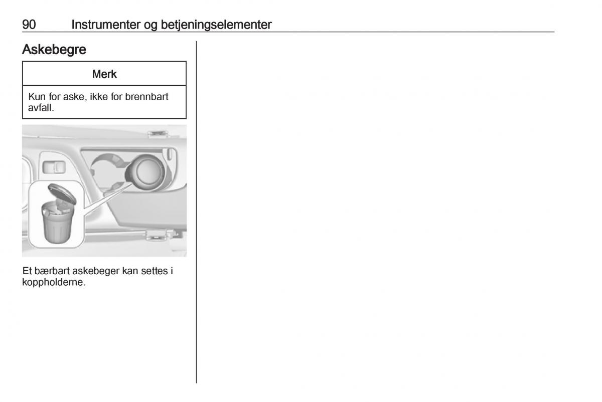 Opel Insignia A bruksanvisningen / page 92