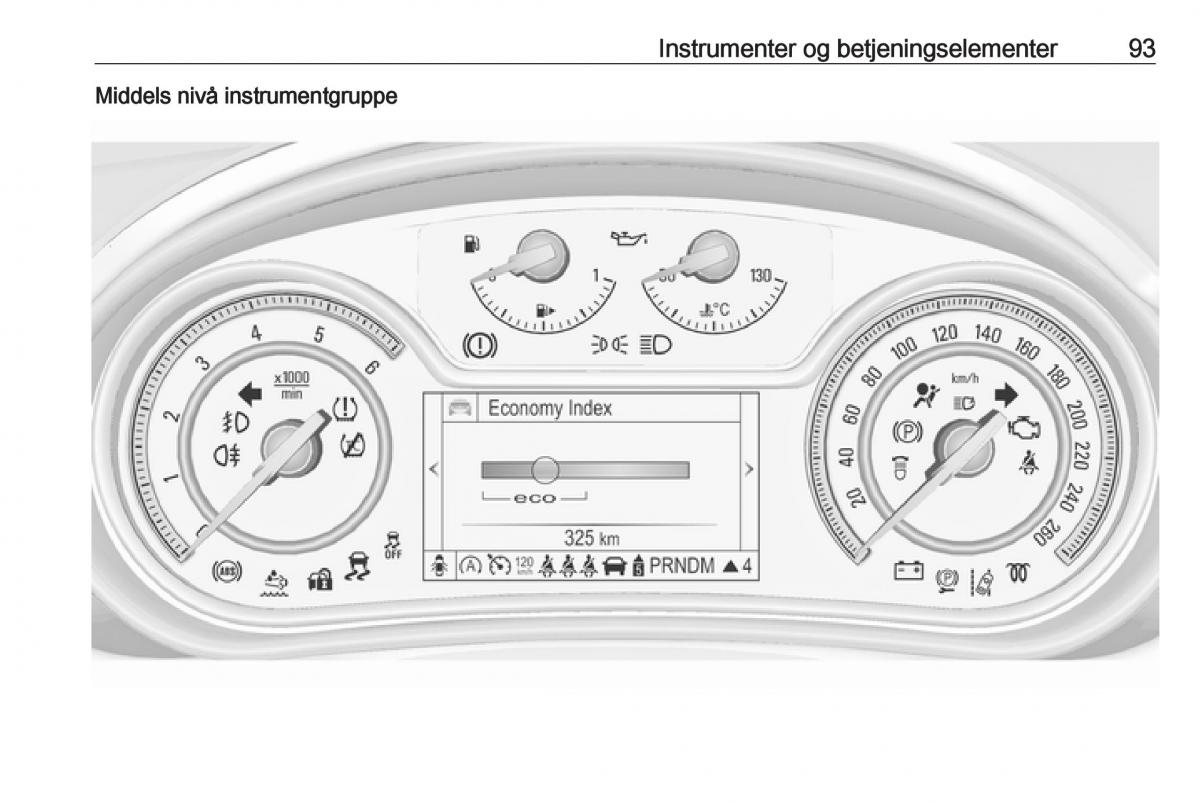 Opel Insignia A bruksanvisningen / page 95