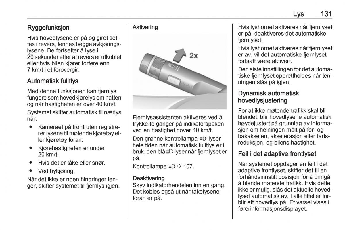 Opel Insignia A bruksanvisningen / page 133