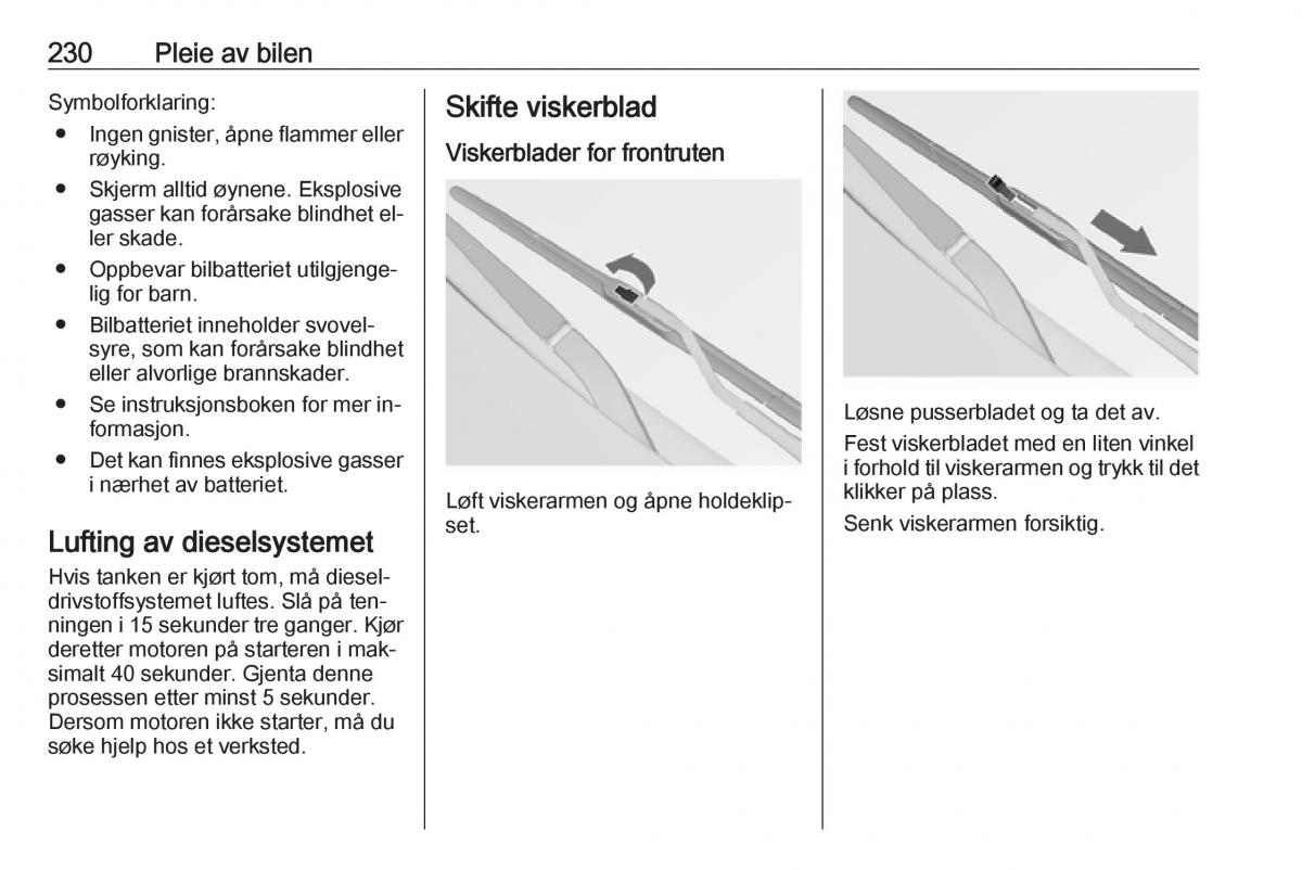 Opel Insignia A bruksanvisningen / page 232