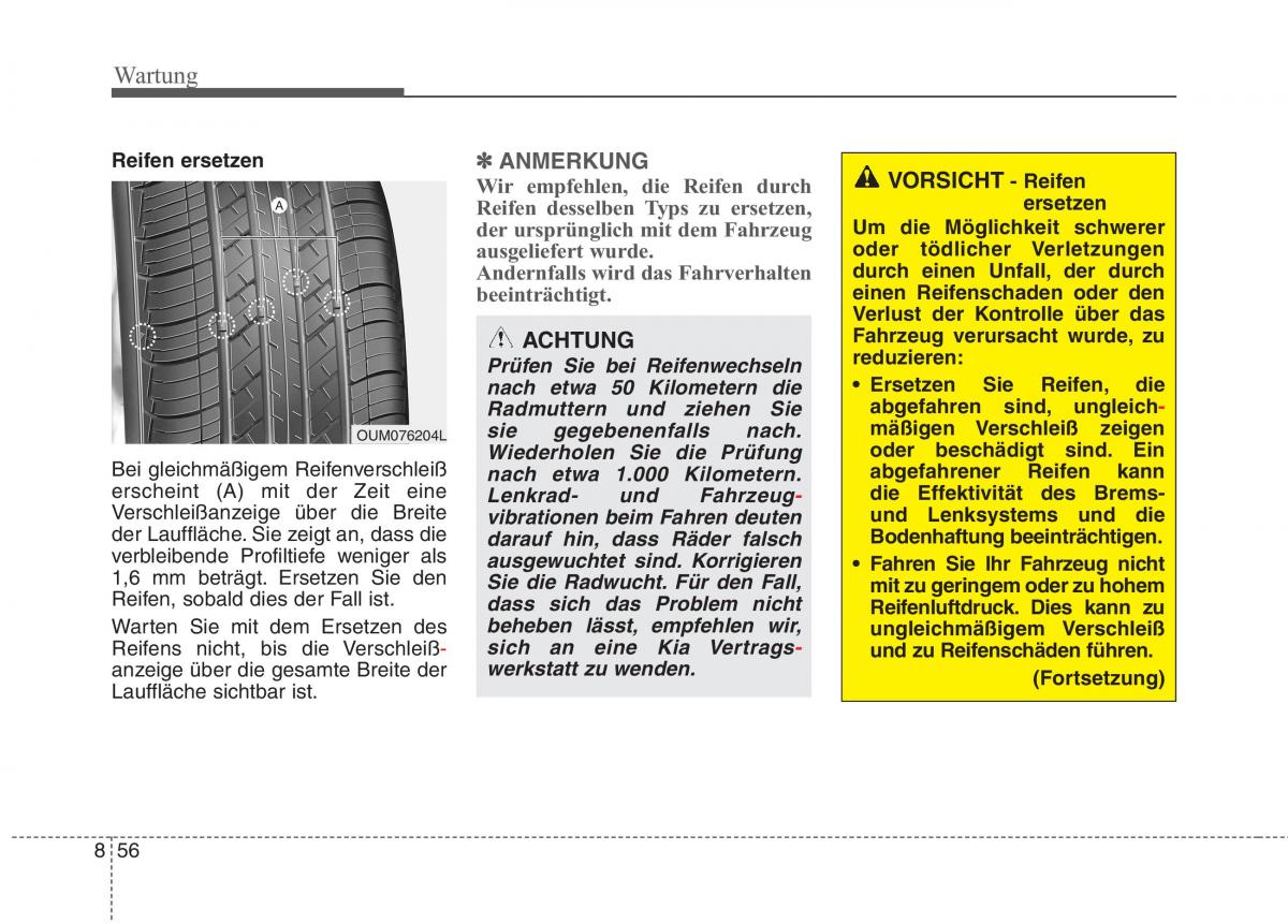 KIA Niro Handbuch / page 545