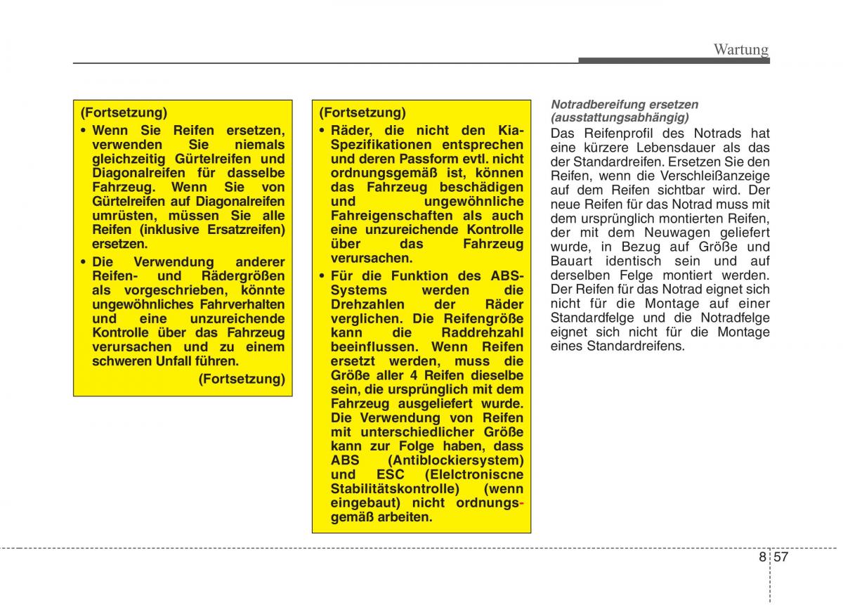 KIA Niro Handbuch / page 546