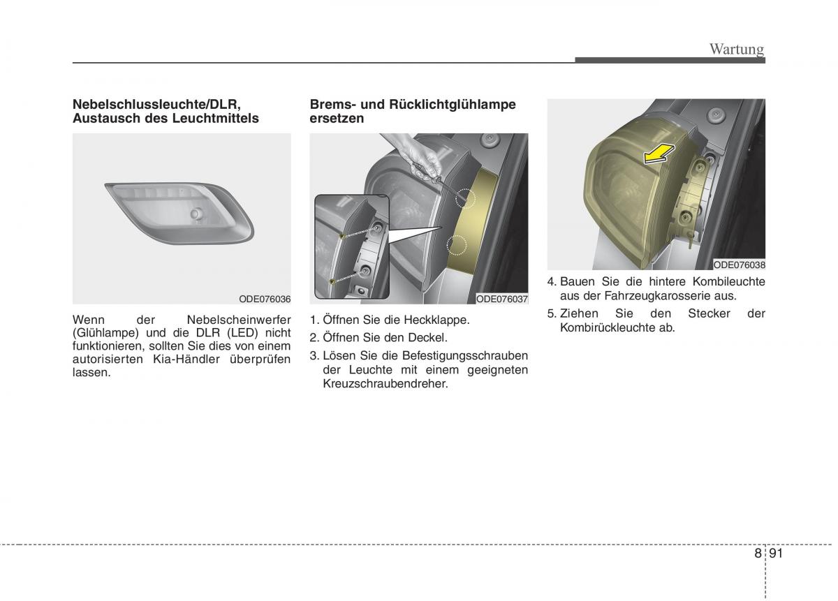 KIA Niro Handbuch / page 580