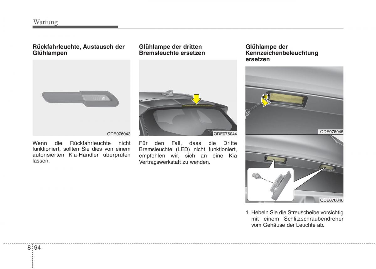 KIA Niro Handbuch / page 583