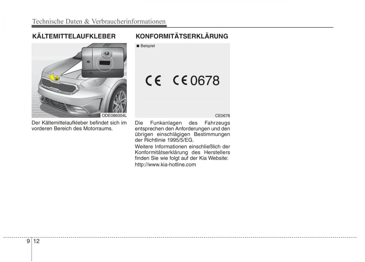 KIA Niro Handbuch / page 617