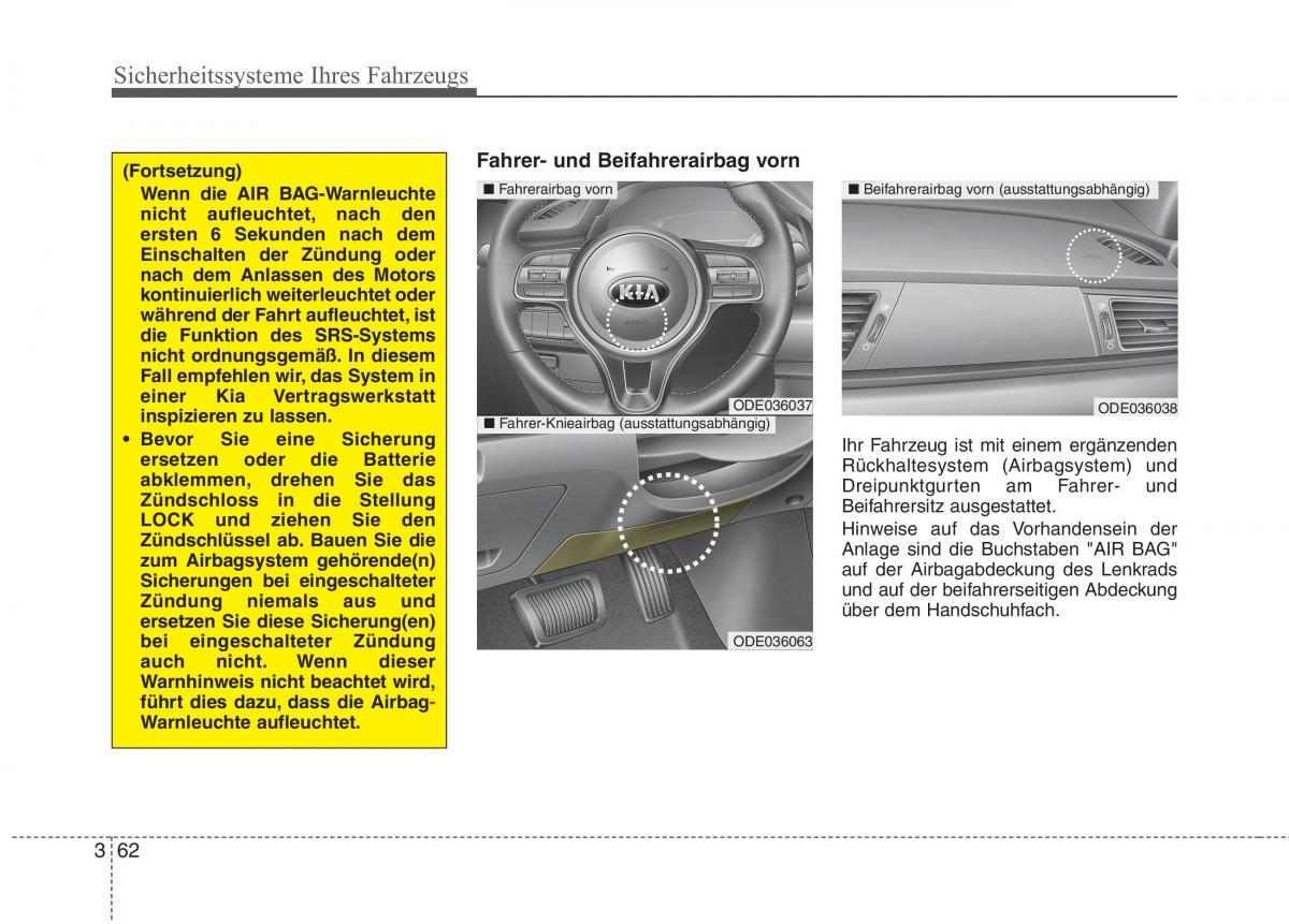 KIA Niro Handbuch / page 96