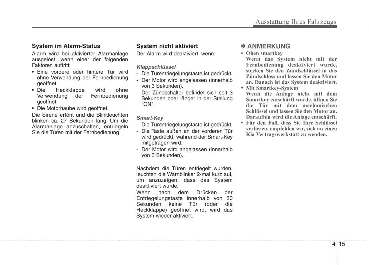 KIA Niro Handbuch / page 127