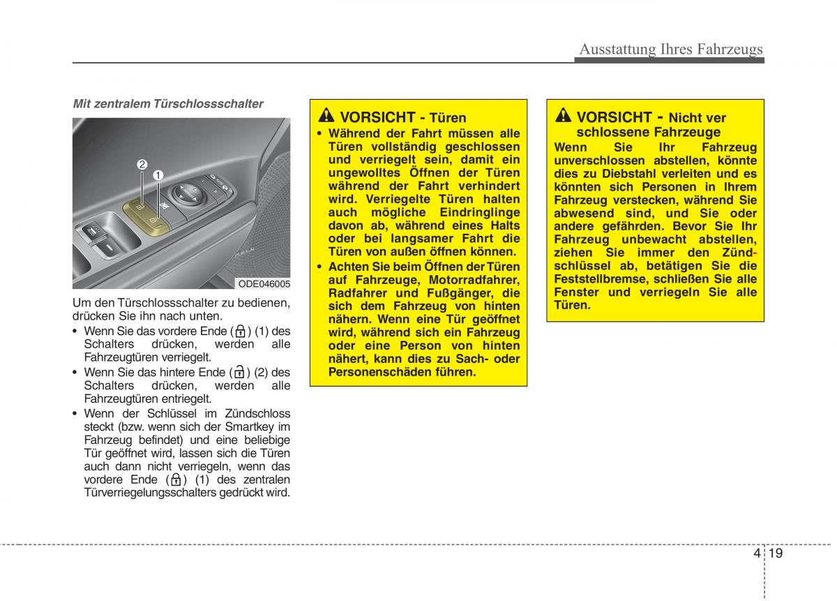 KIA Niro Handbuch / page 131