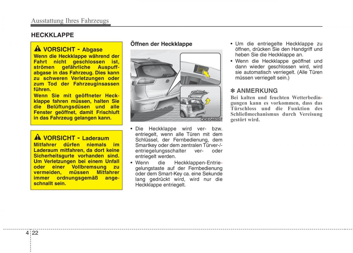 KIA Niro Handbuch / page 134