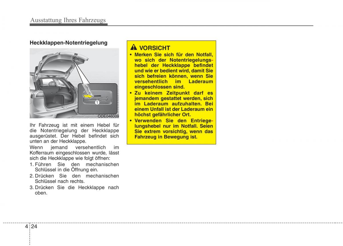 KIA Niro Handbuch / page 136