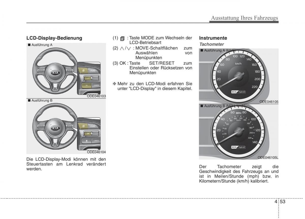 KIA Niro Handbuch / page 165