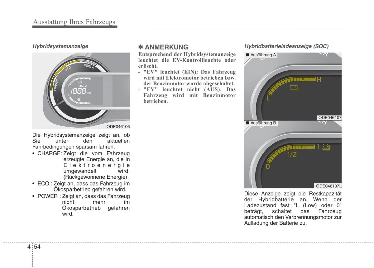 KIA Niro Handbuch / page 166