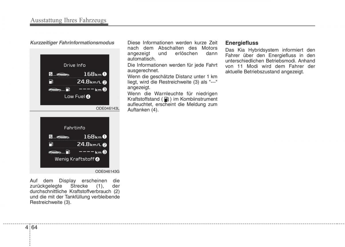 KIA Niro Handbuch / page 176