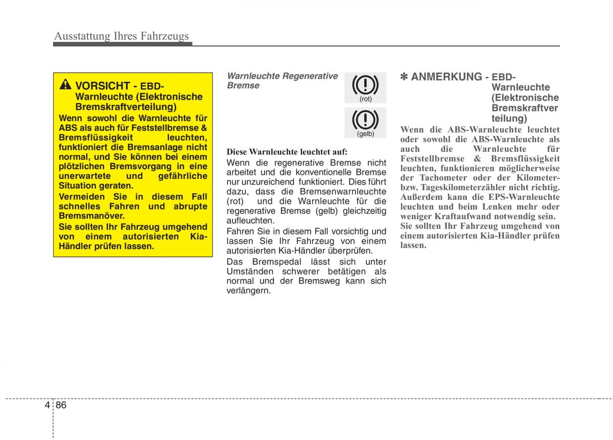 KIA Niro Handbuch / page 198