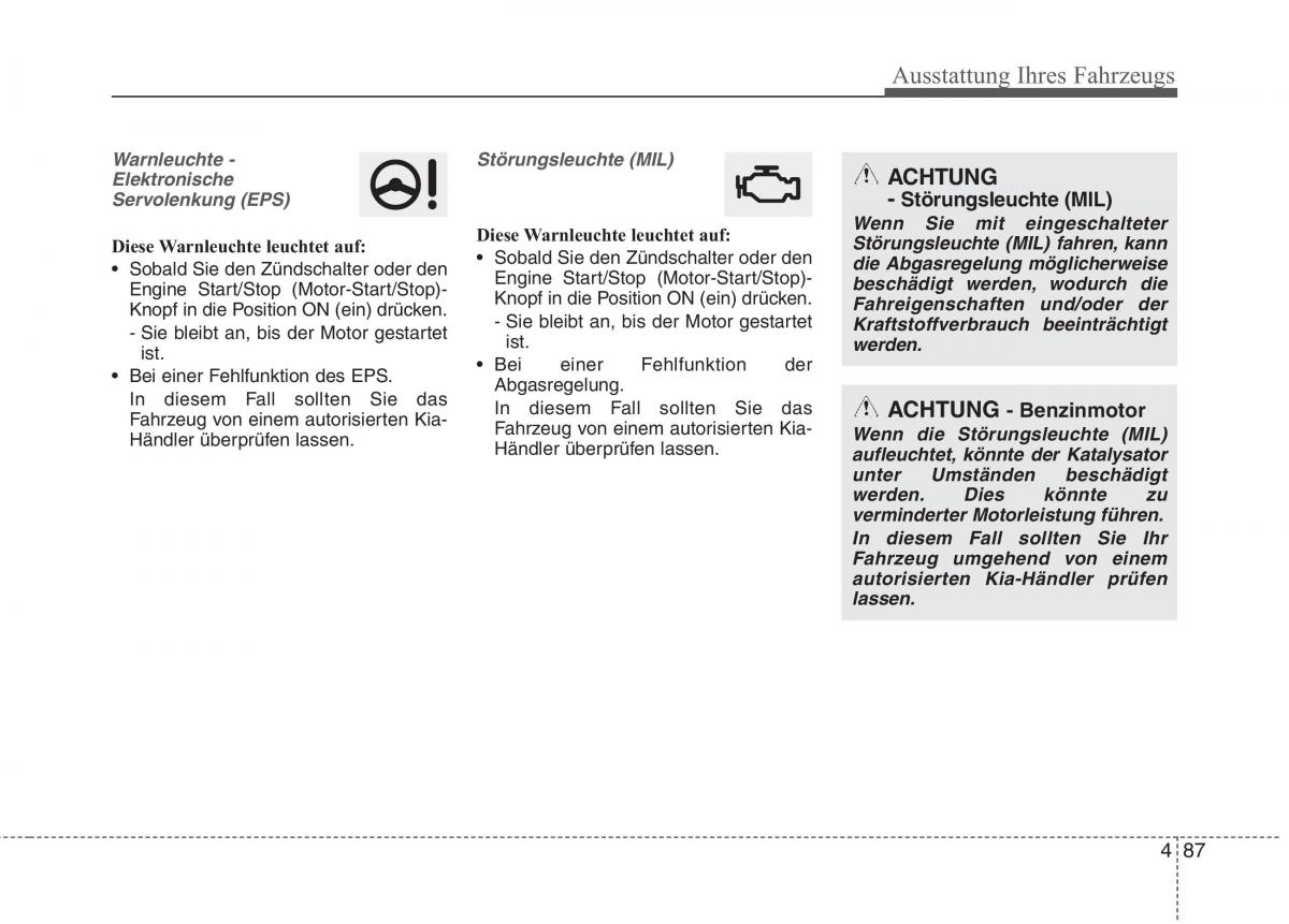 KIA Niro Handbuch / page 199