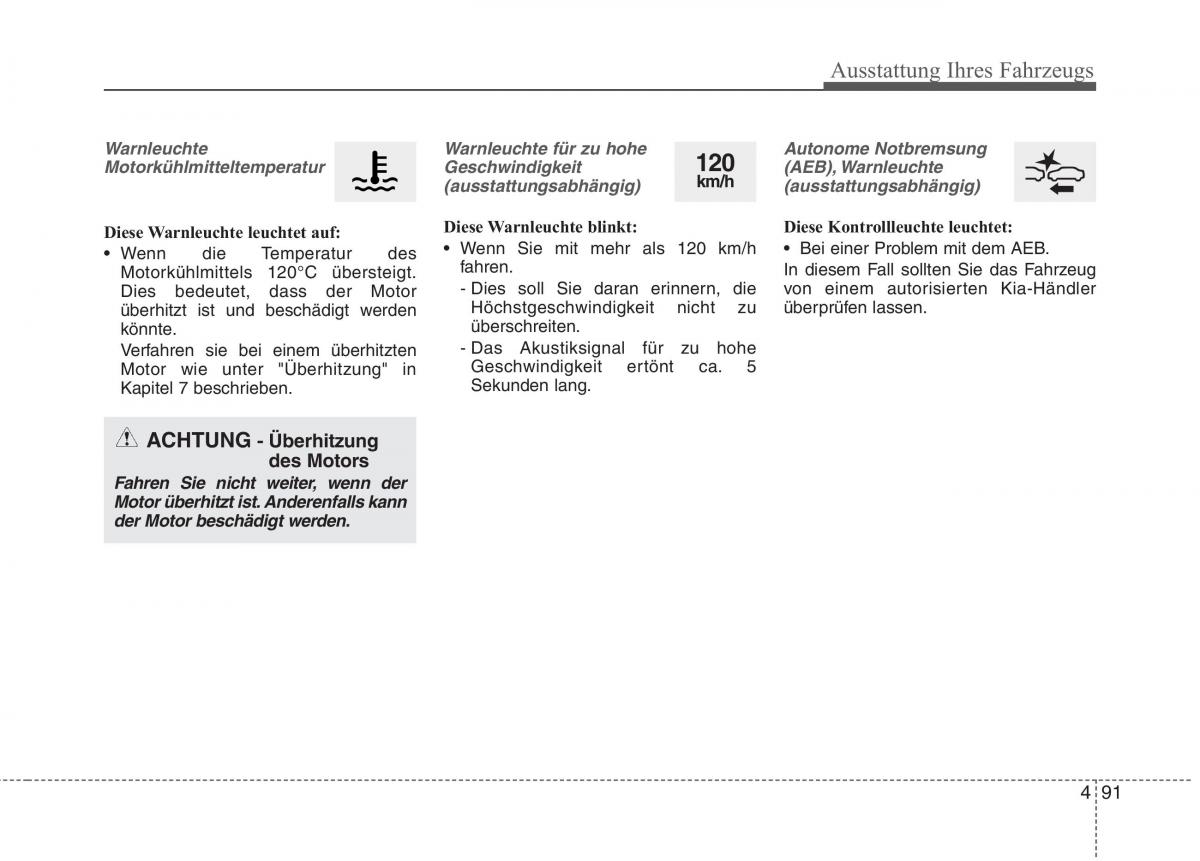 KIA Niro Handbuch / page 203