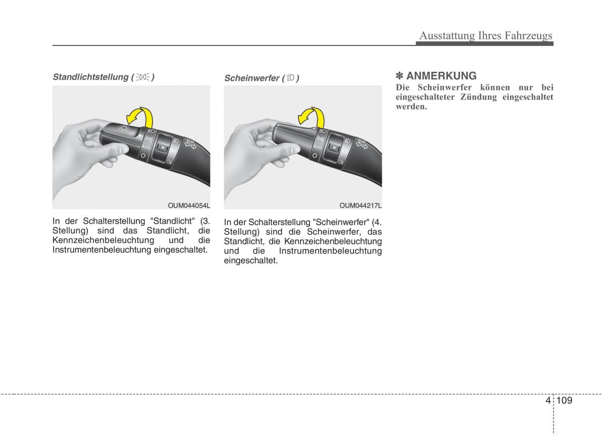 KIA Niro Handbuch / page 221