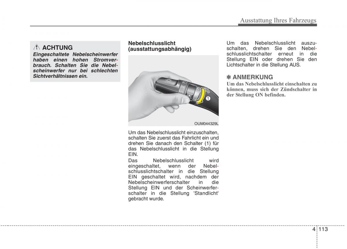 KIA Niro Handbuch / page 225