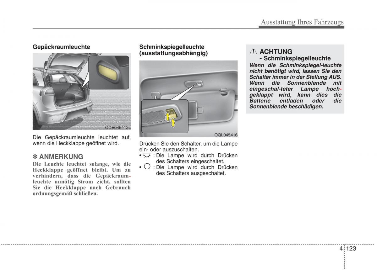 KIA Niro Handbuch / page 235