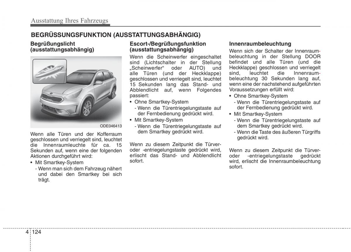 KIA Niro Handbuch / page 236