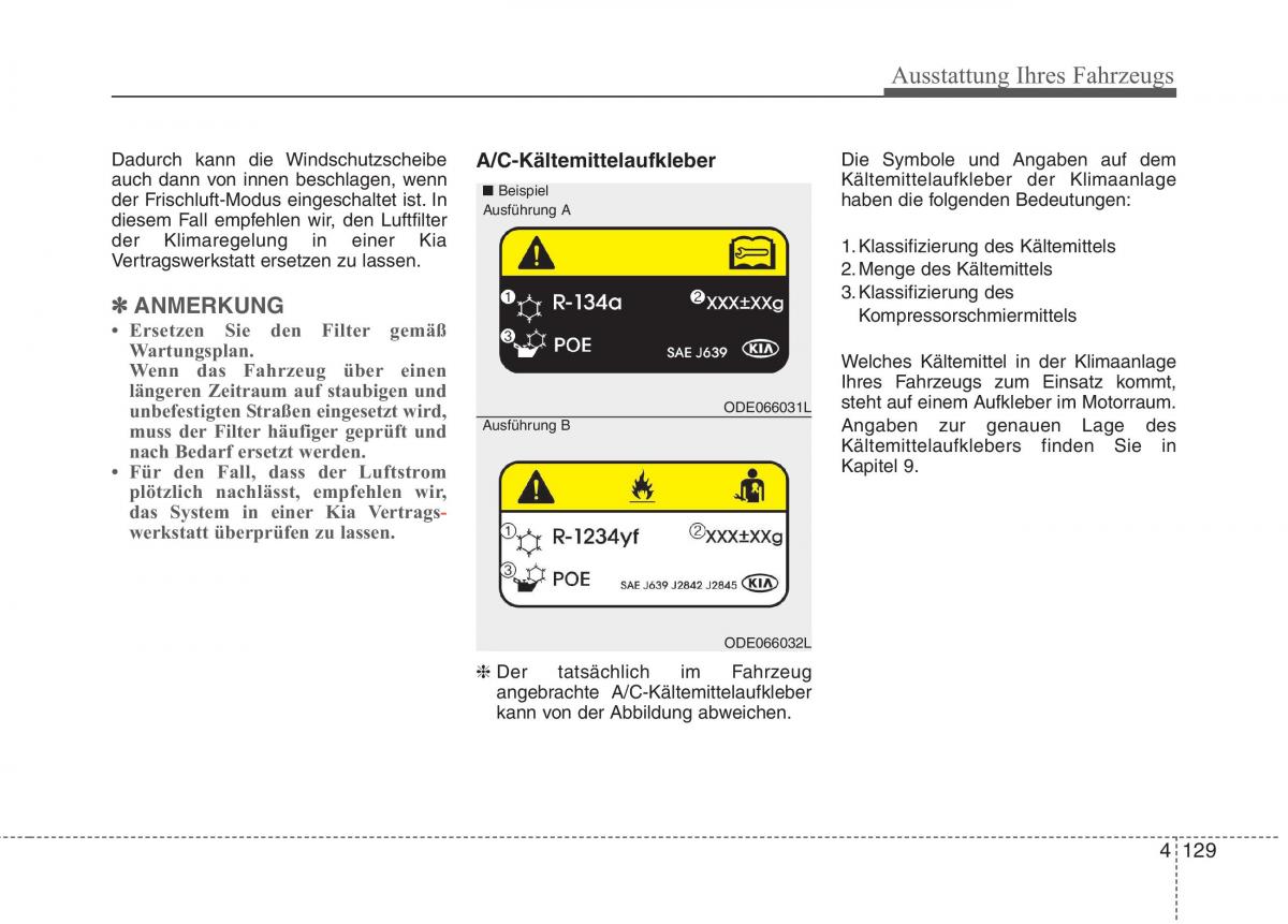 KIA Niro Handbuch / page 241