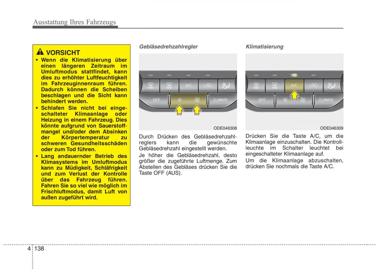 KIA Niro Handbuch / page 250