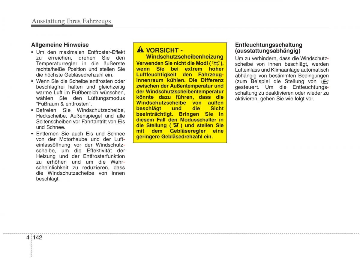 KIA Niro Handbuch / page 254