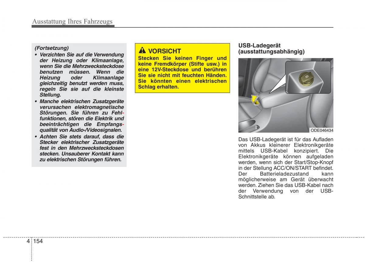 KIA Niro Handbuch / page 266