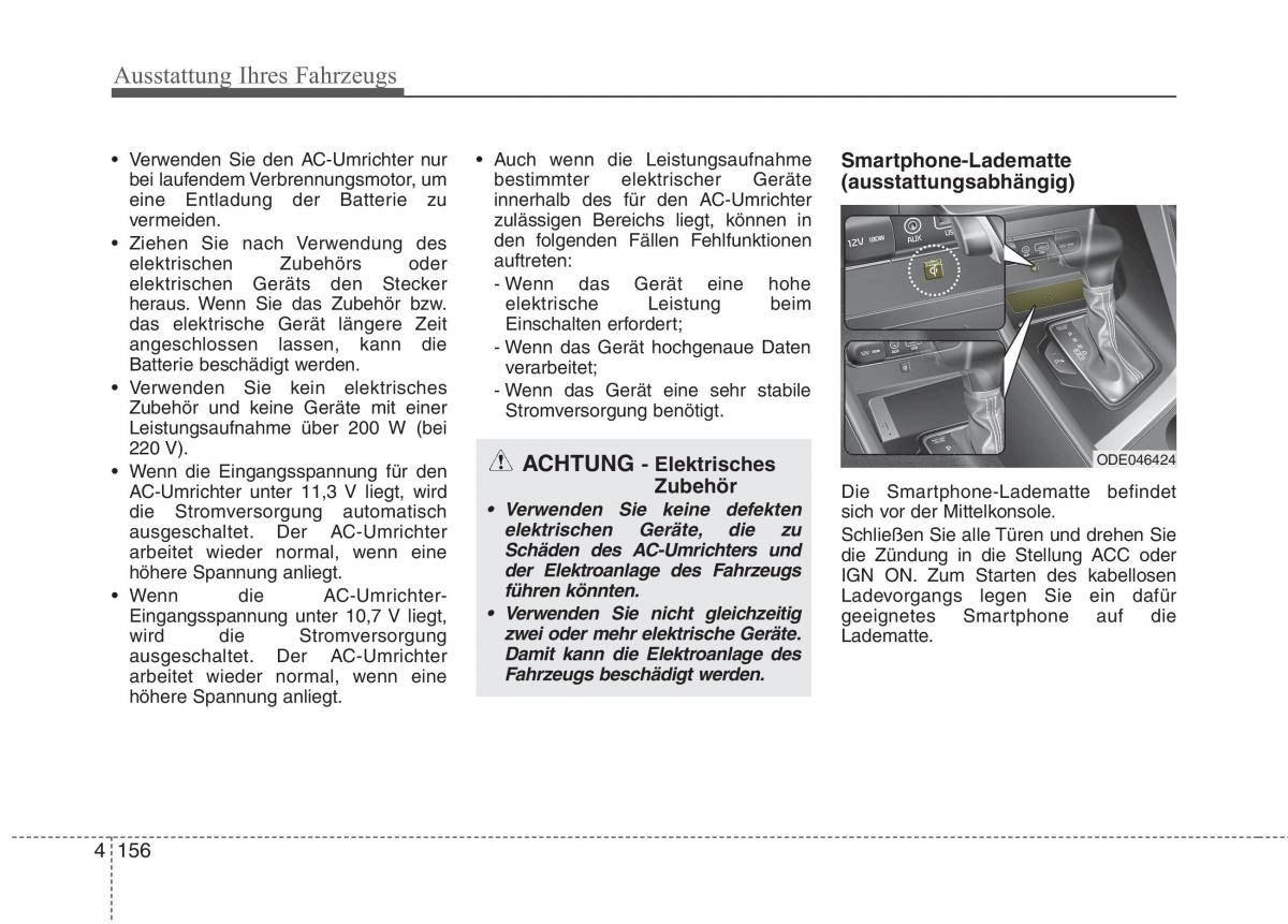 KIA Niro Handbuch / page 268