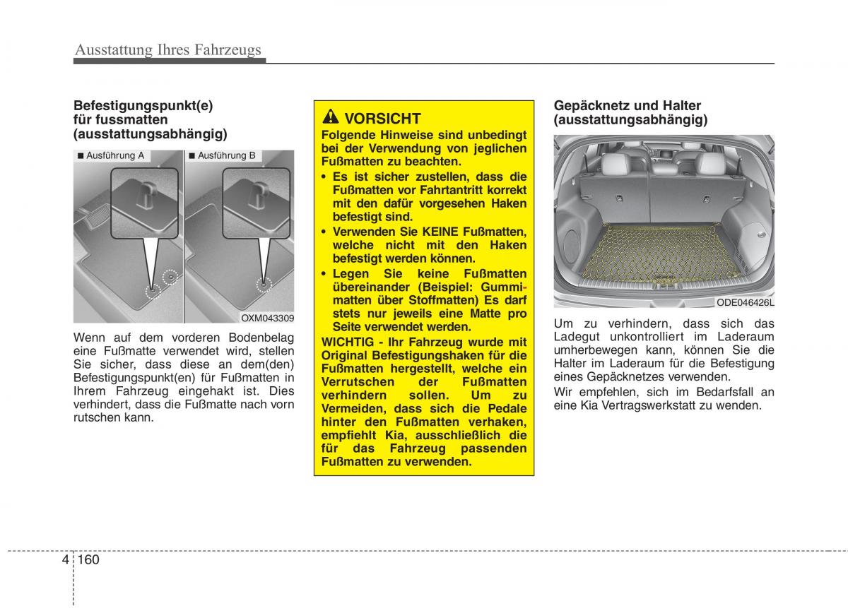 KIA Niro Handbuch / page 272