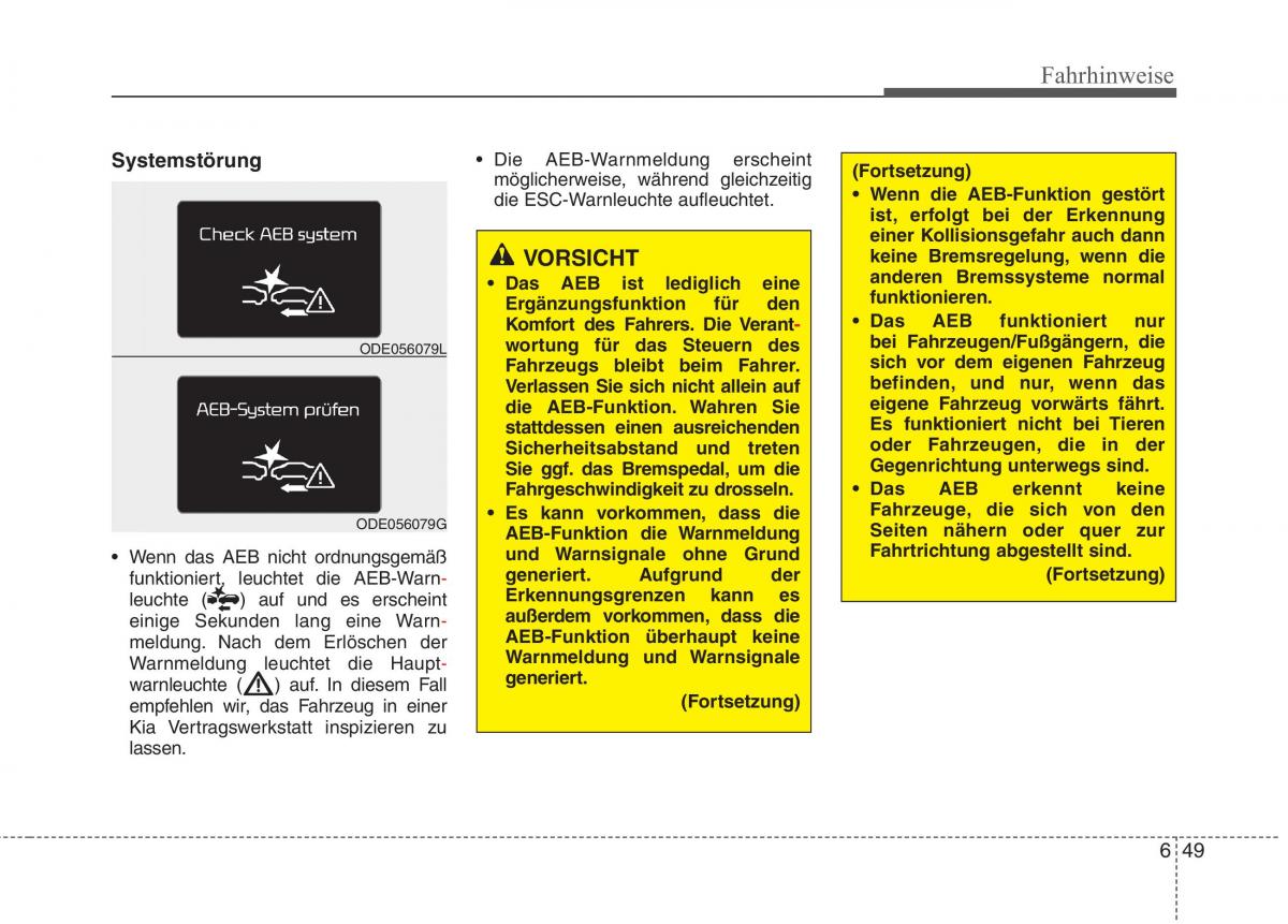 KIA Niro Handbuch / page 381