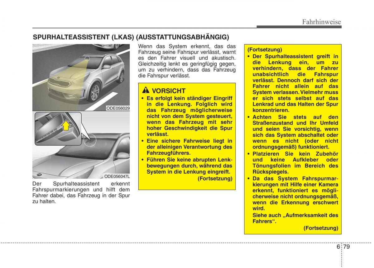 KIA Niro Handbuch / page 411