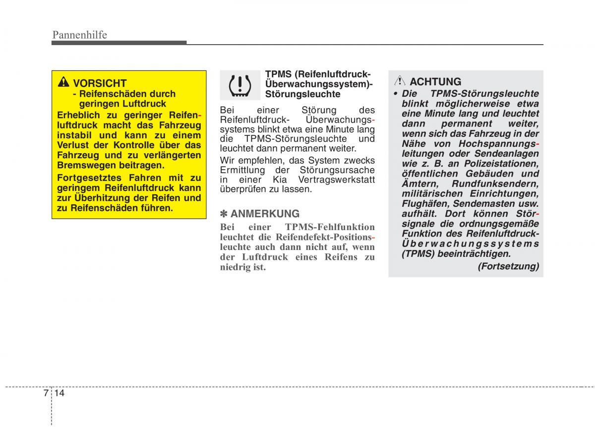 KIA Niro Handbuch / page 457