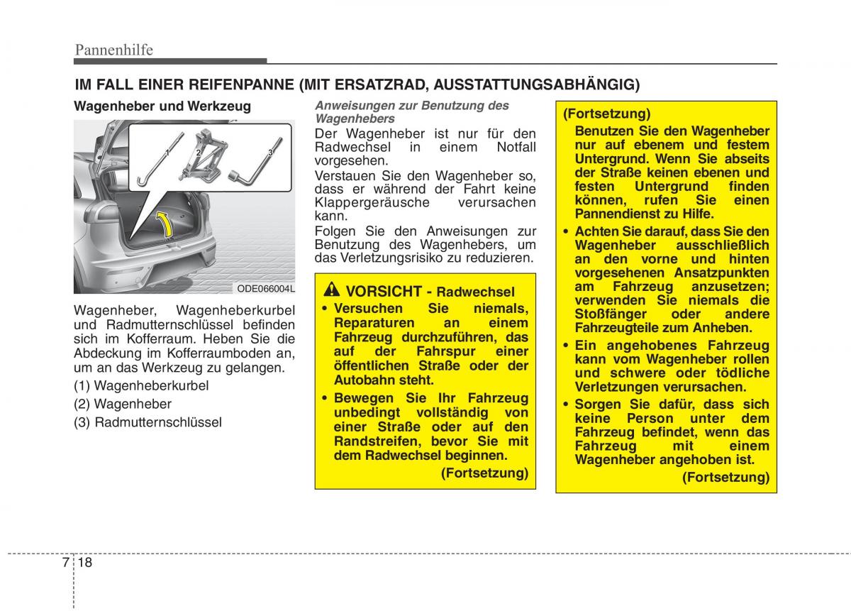 KIA Niro Handbuch / page 461