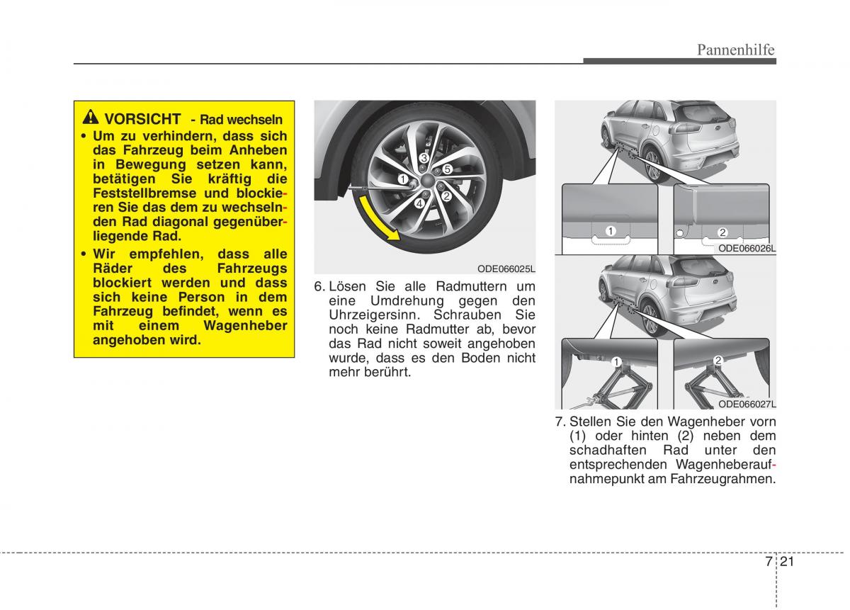 KIA Niro Handbuch / page 464