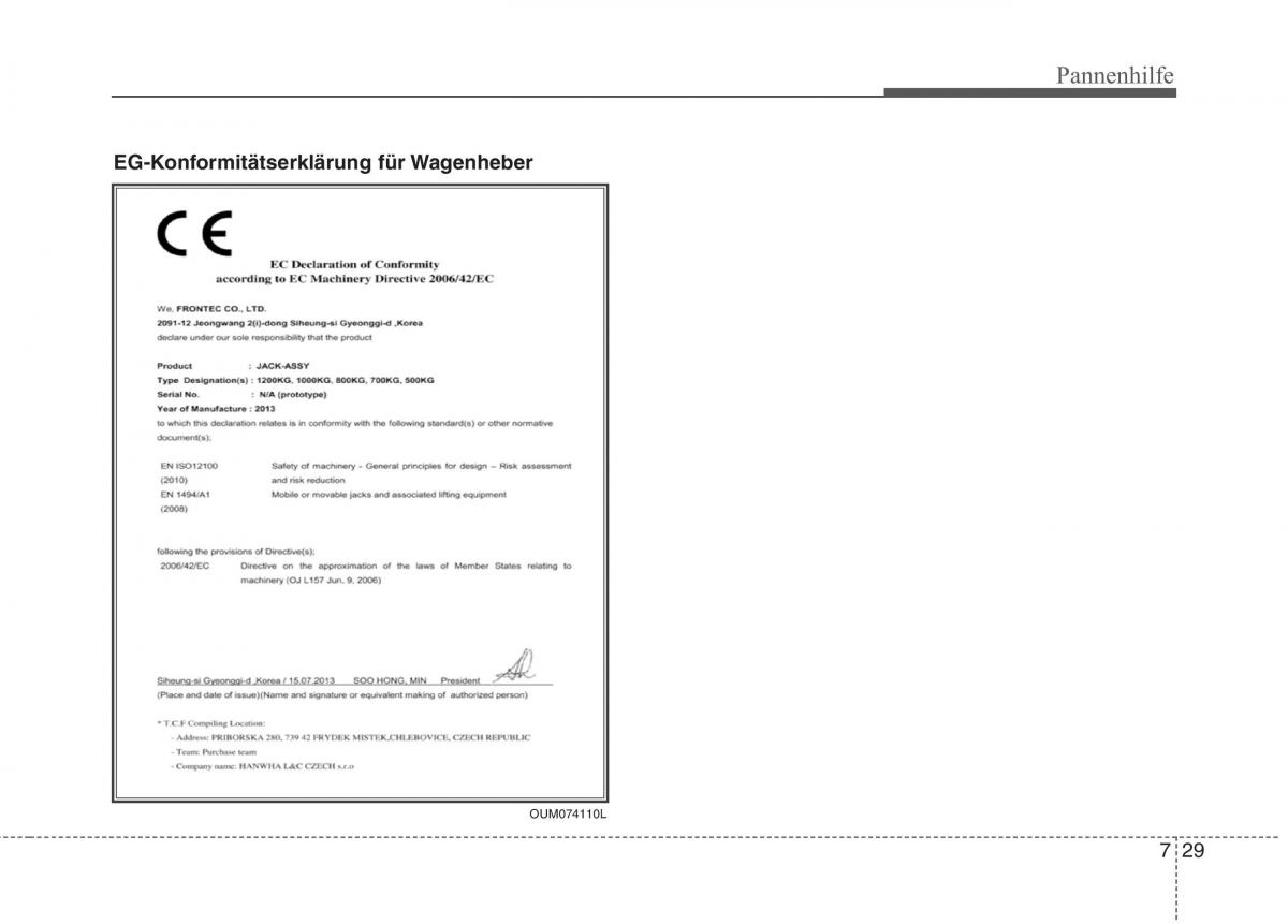 KIA Niro Handbuch / page 472