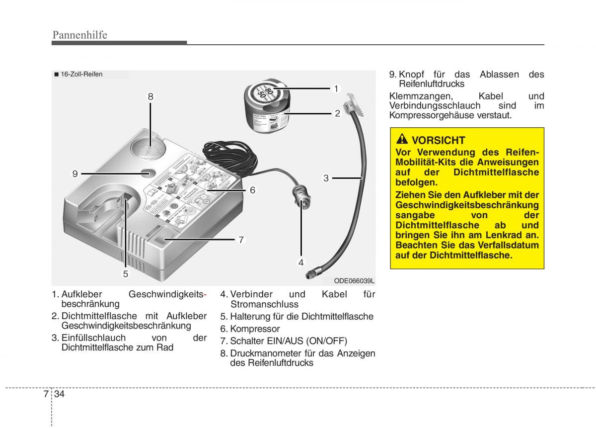 KIA Niro Handbuch / page 477