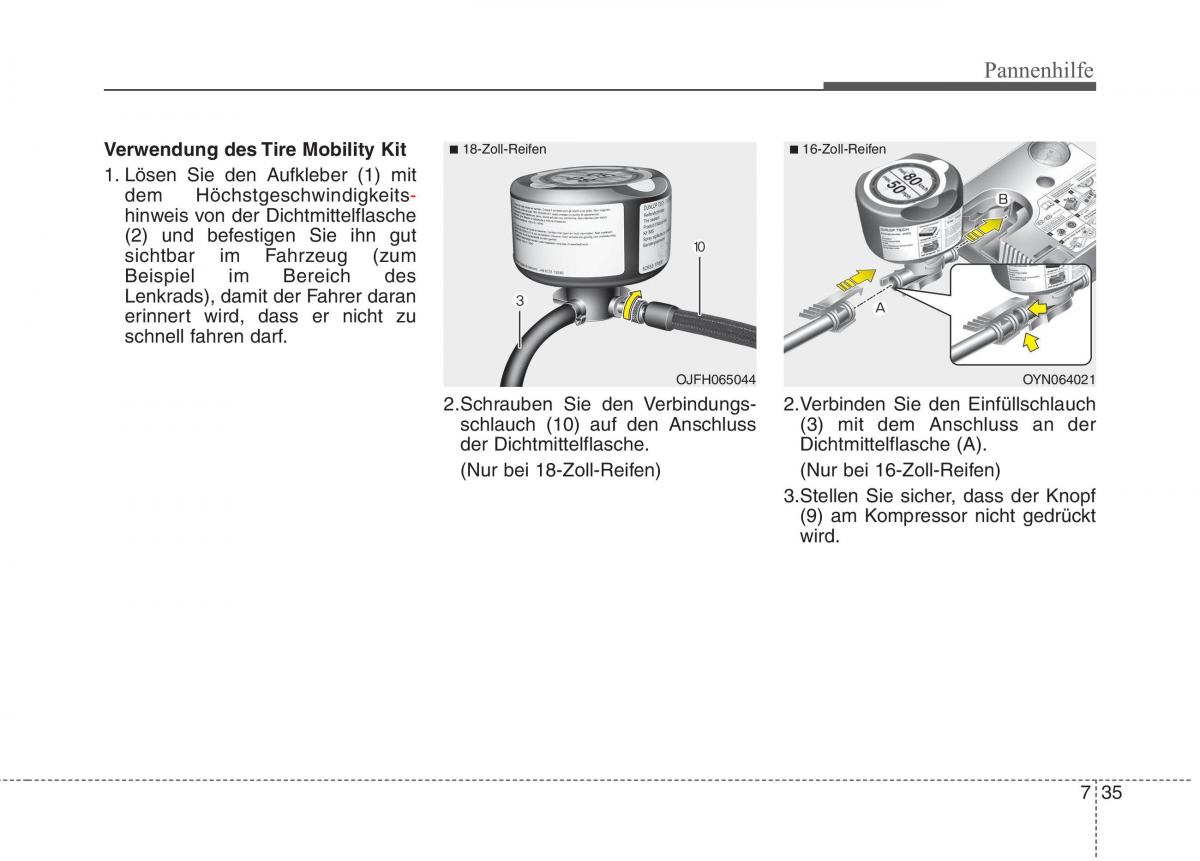 KIA Niro Handbuch / page 478