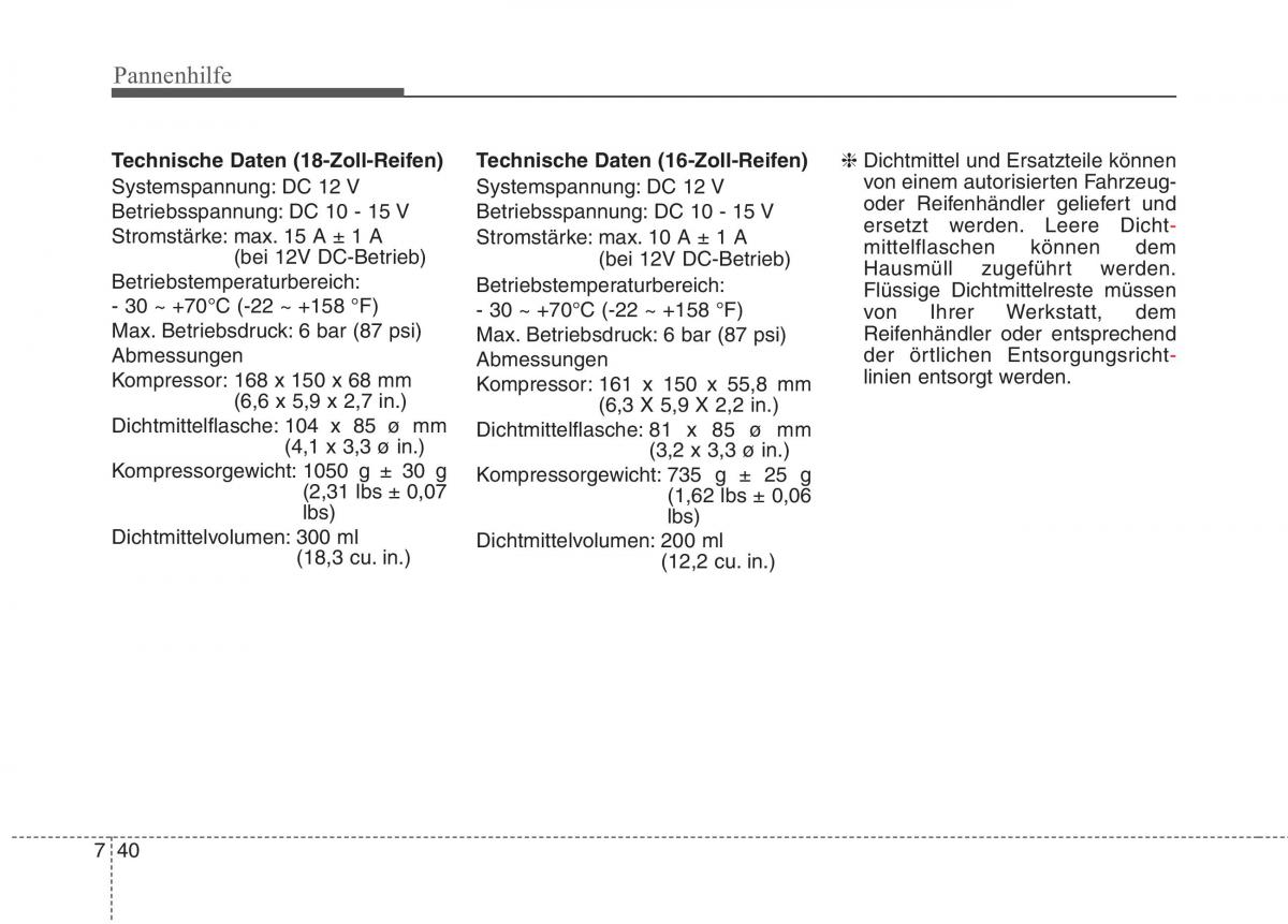 KIA Niro Handbuch / page 483