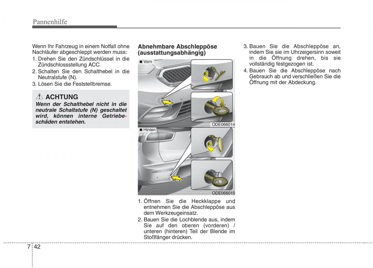 KIA Niro Handbuch / page 485