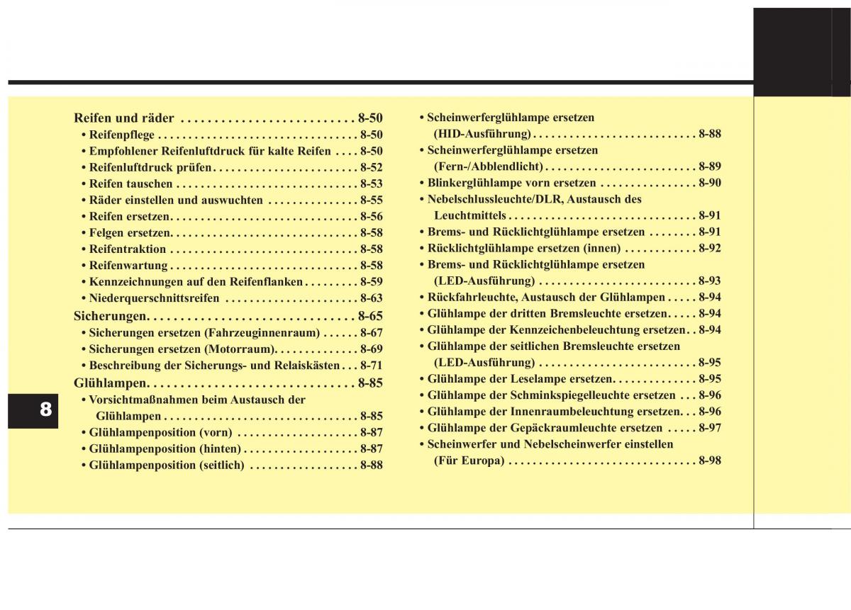 KIA Niro Handbuch / page 491